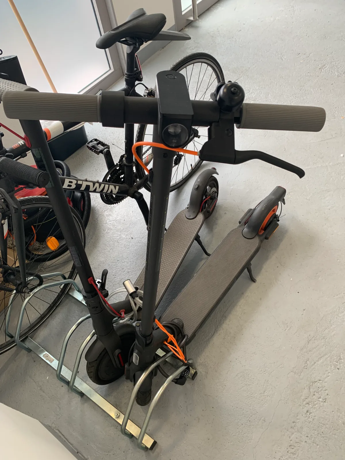 Photo du matériel Trottinette électrique urbaine